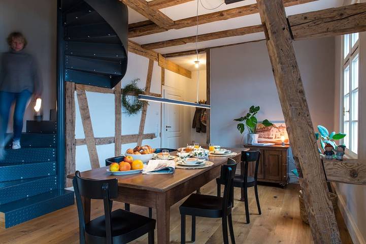 Ferienwohnung für 9 Personen, mit Balkon und Garten in Lahr
