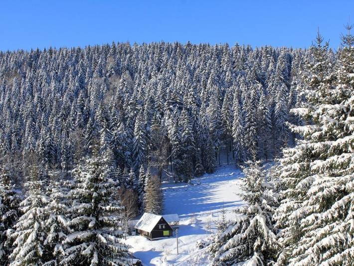 Ferienwohnung für 5 Personen, mit Terrasse und Garten sowie Ausblick in Klingenthal - 3
