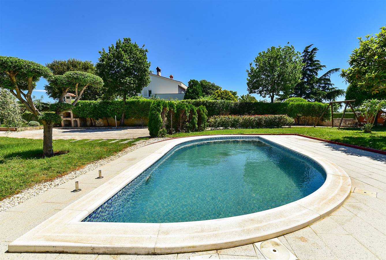 Ferienhaus für 7 Personen mit Pool in Marčana, Südküste Istrien