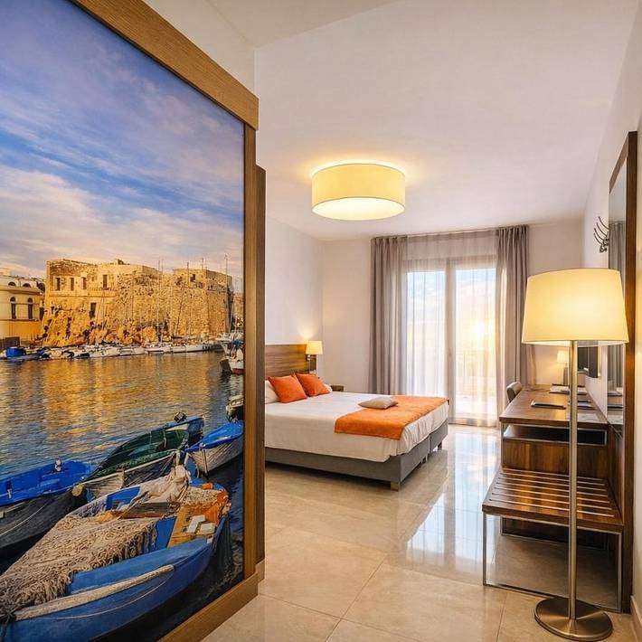 Hôtel pour 4 personnes, avec terrasse