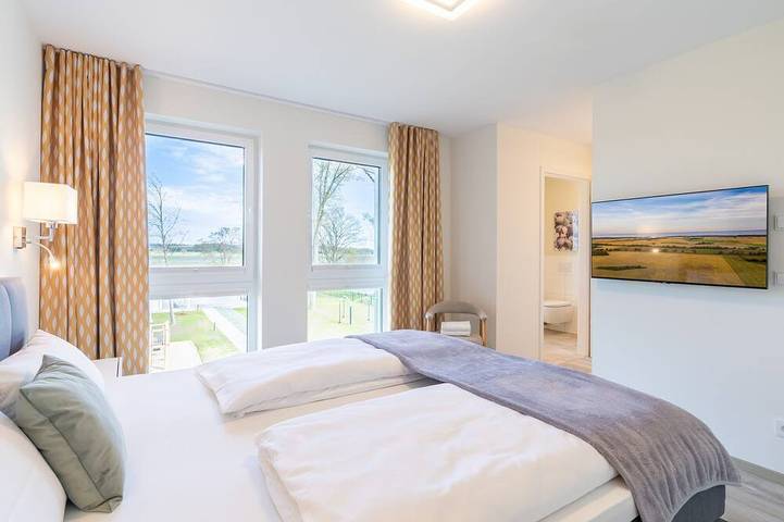 Ferienwohnung für 6 Personen, mit Garten und Balkon sowie Sauna in Garz - 3