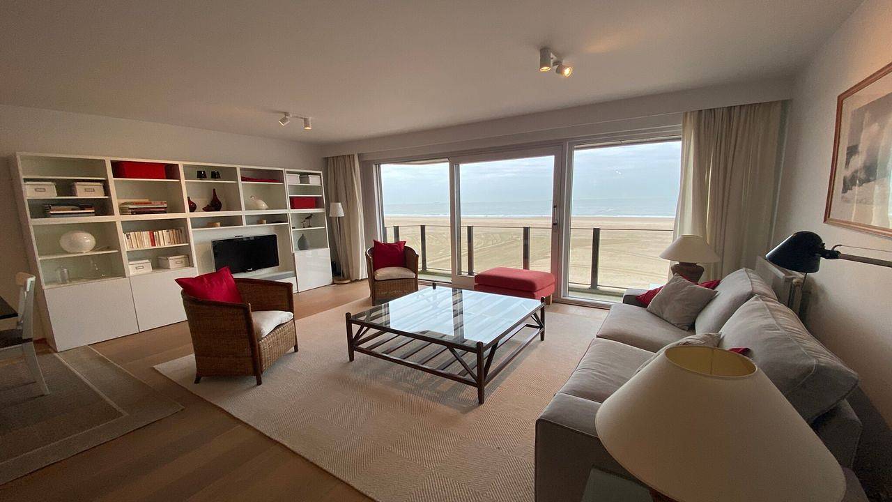 Appartement de vacances entier, Appartement de vacances pour 6 personnes avec balcon in Duinbergen, Knokke-Heist