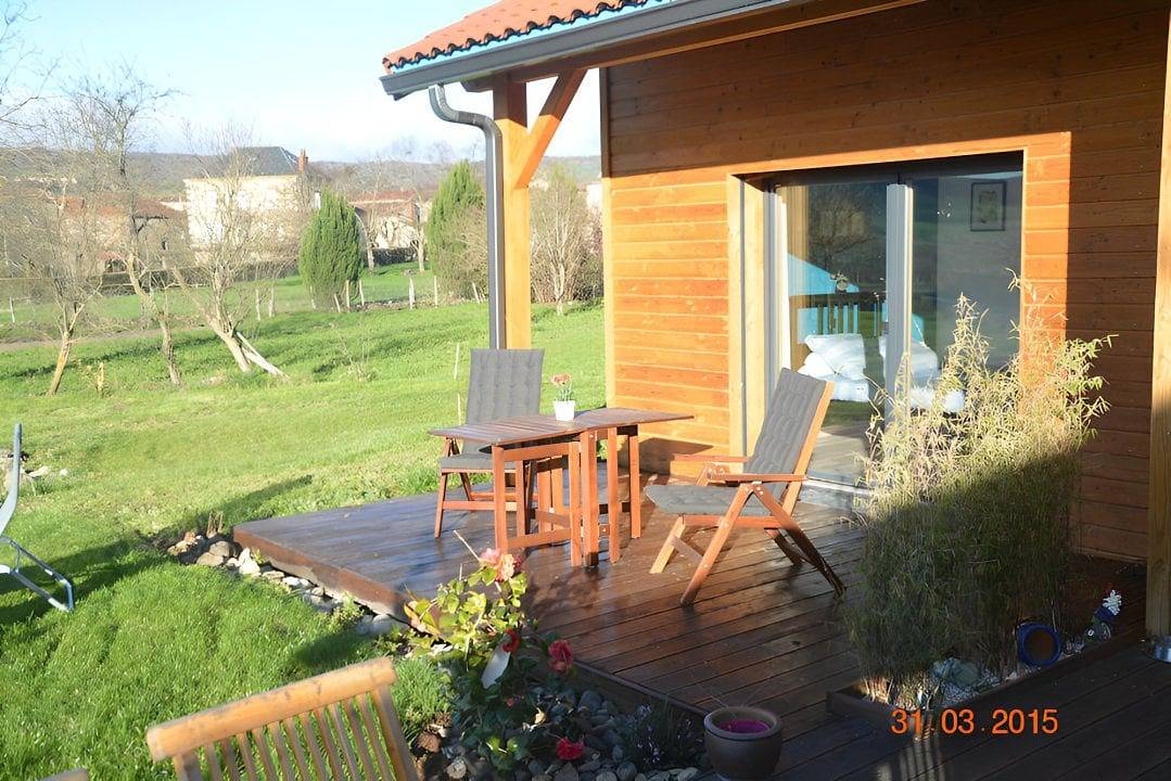 Les Condamines - Chambre Prune in Antoingt, Centraal Massief