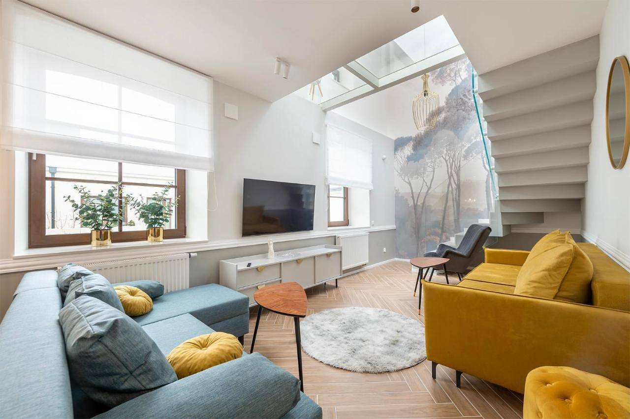 Cały apartament, Unique&Luxury Penthouse With Tarrace&Parking in Łódź, Województwo łódzkie
