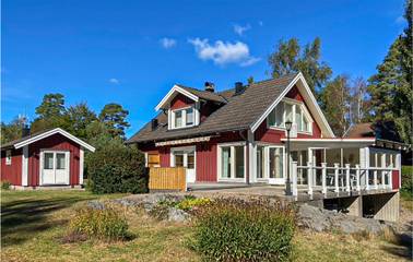 Ferienhaus für 8 Personen, mit Terrasse und Garten, mit Haustier in Blekinge