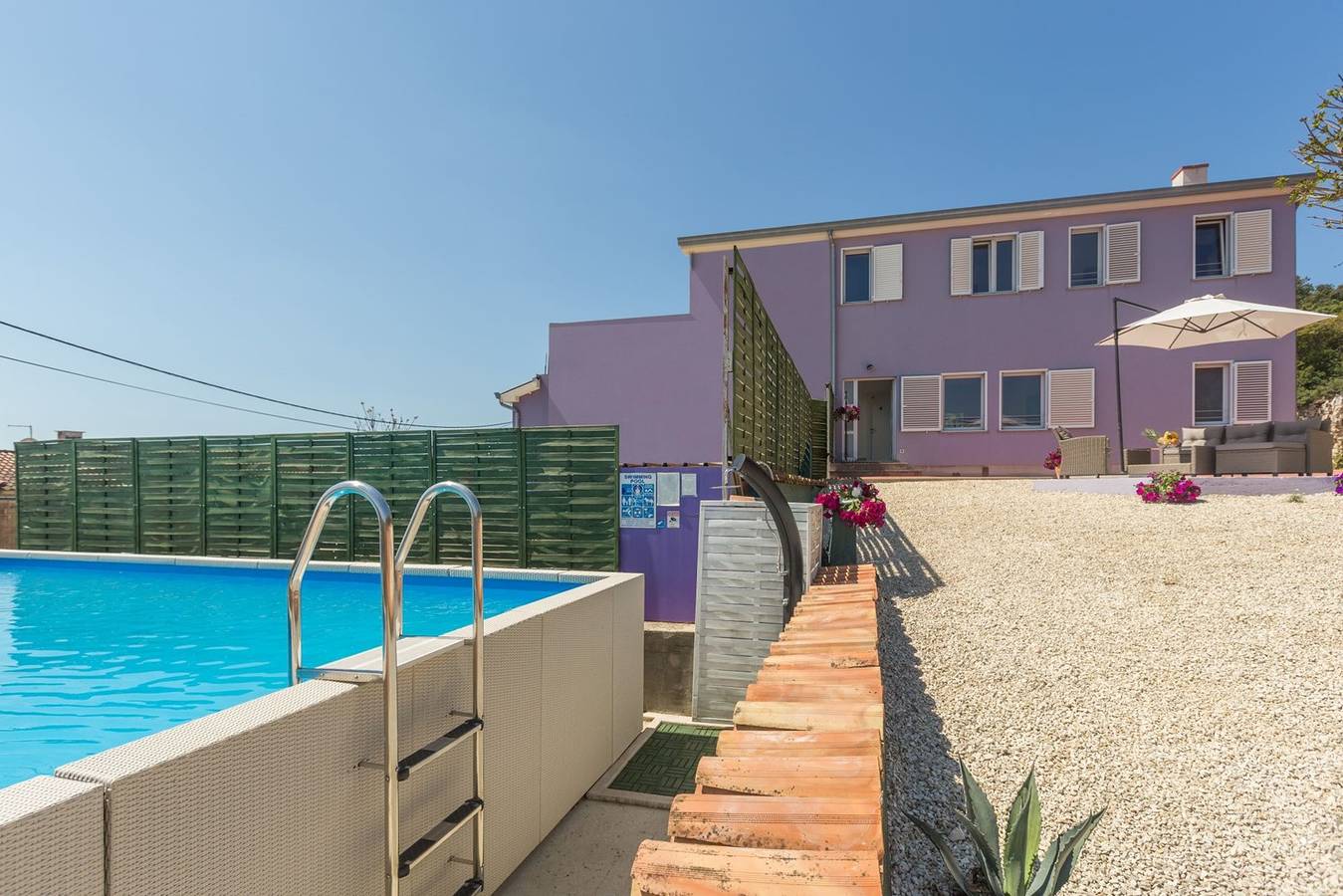Ganze Wohnung, Wohnung mit Pool und grossem Garten  in Vrsar, Vrsar-Funtana