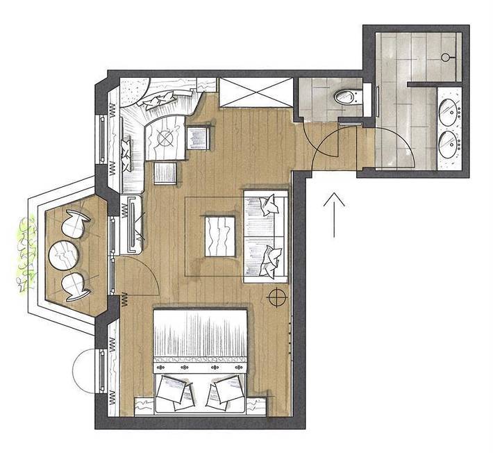 Superiorzimmer Typ 1 in Holzgau, Allgäuer Alpen (Österreich)