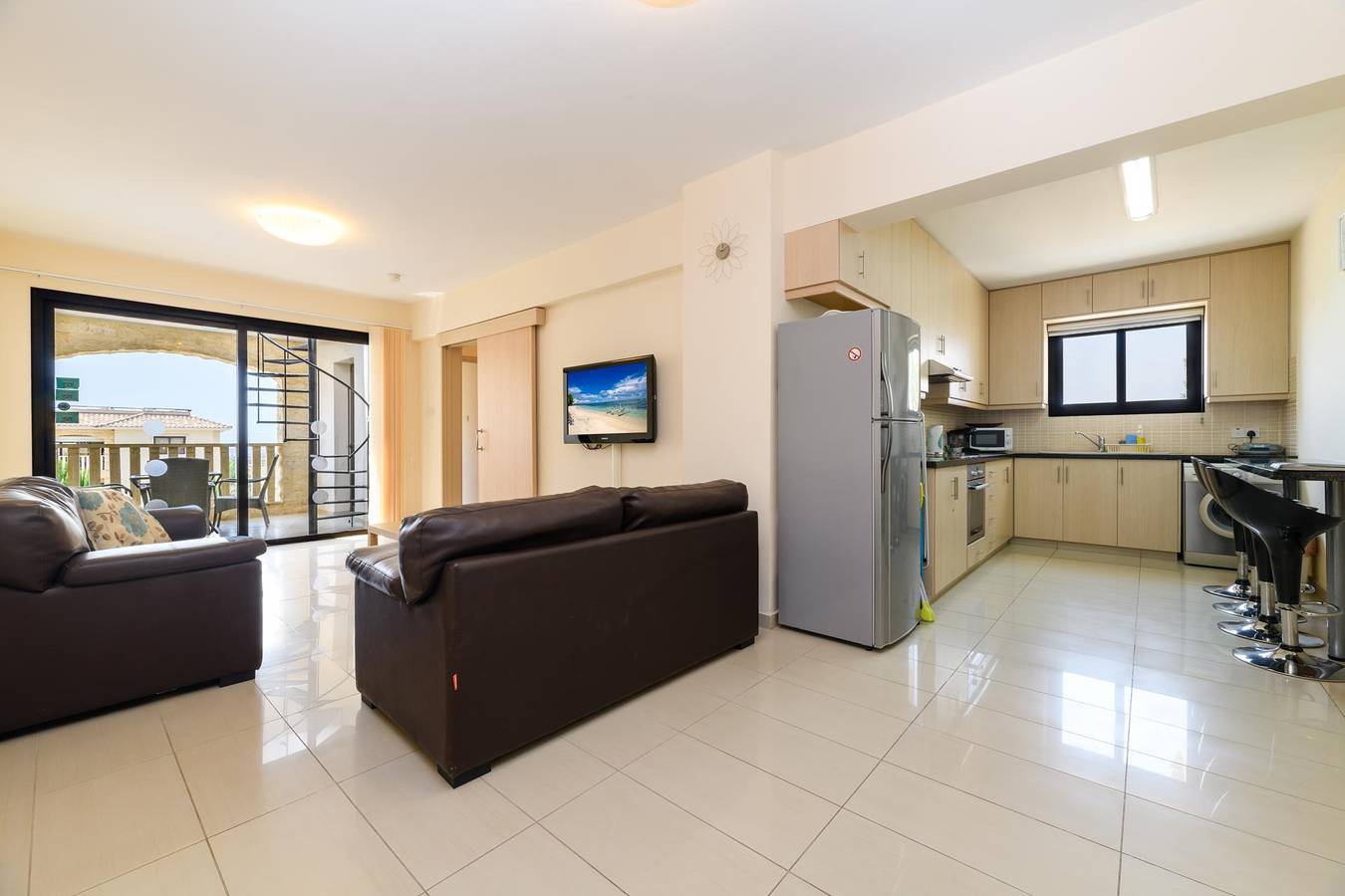 Ganze Ferienwohnung, Ferienwohnung für 4 Personen mit Terrasse in Πύλα, Larnaca Bezirk