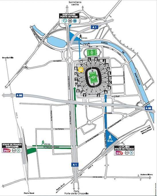 Gîte pour 2 personnes, avec vue et jardin, animaux acceptés à Pierrefitte-sur-Seine - 3