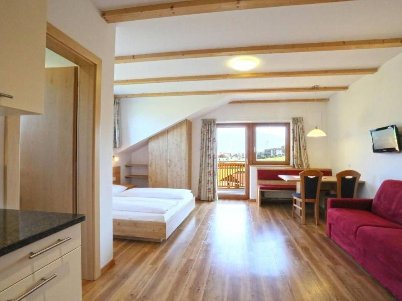 Ganze Wohnung, Panorama - Studio in Stefansdorf, St. Lorenzen