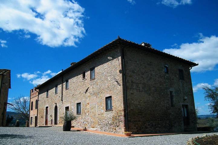 Montegonfoli 5 Wohnung in San Gimignano für 4 + 2 mit toller Aussicht in San Gimignano, Siena Provinz