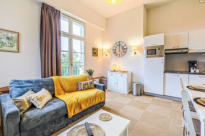 Gîte pour 4 personnes, avec jardin et piscine à Baden (France)