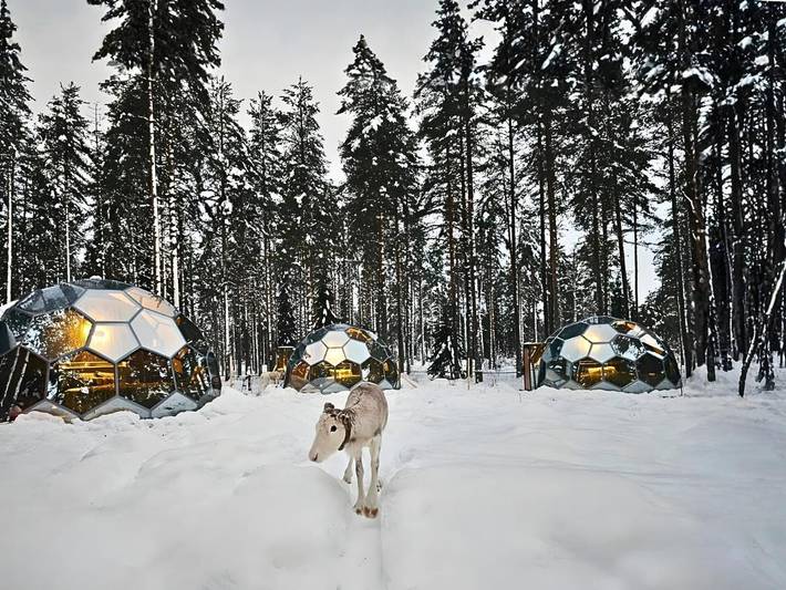 Ferienhaus für 4 Personen, mit Whirlpool und Sauna sowie Garten, kinderfreundlich in Lappland (Schweden)