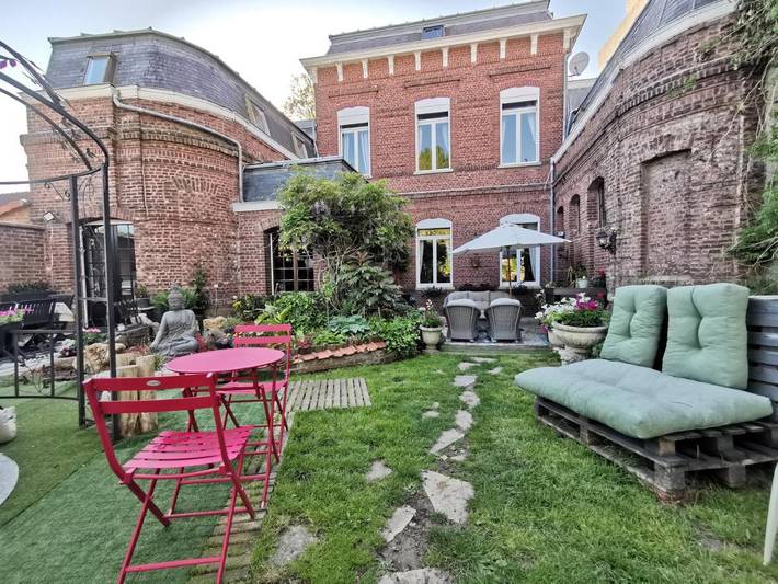 Location de vacances pour 4 personnes, avec jardin ainsi que vue et terrasse, animaux acceptés dans Le Cateau-Cambrésis - 3