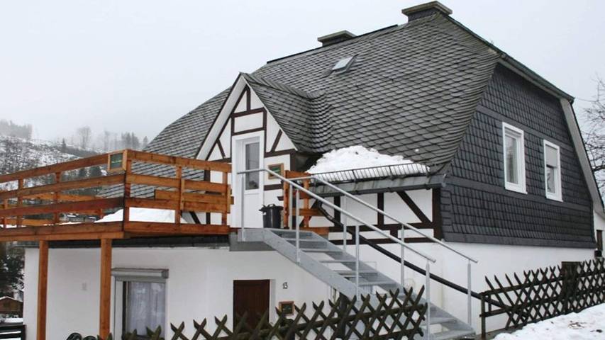 Appartement voor 2 personen, met tuin en terras in Willingen