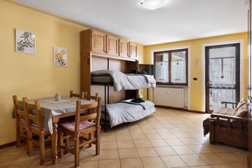 Gîte pour 4 personnes, avec balcon à Prato Nevoso