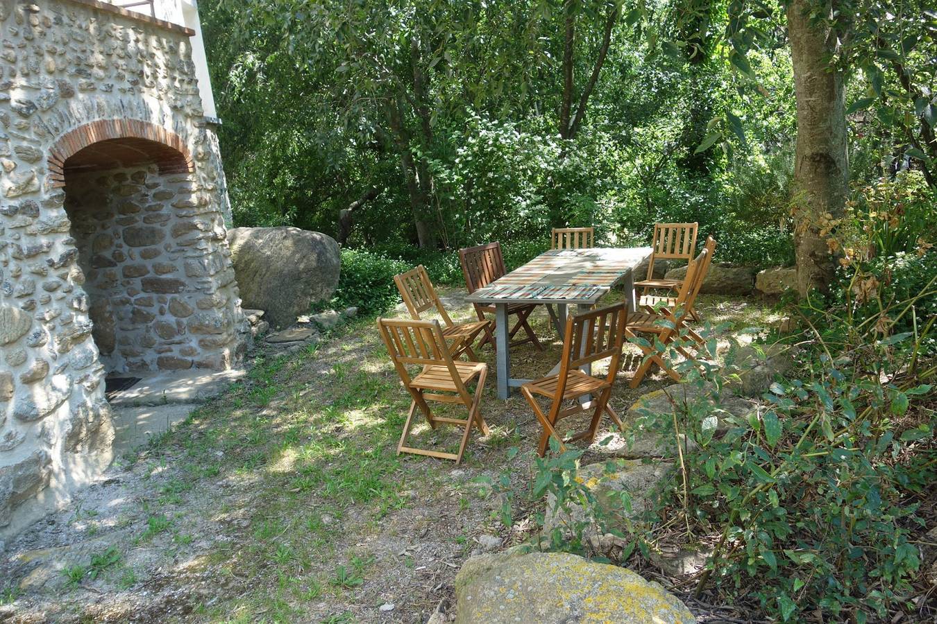 Gîte für 8 Personen mit Garten in Villelongue-dels-Monts, Céret und Umgebung