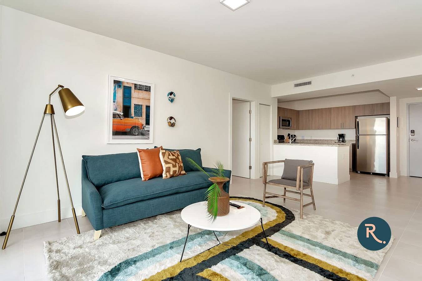 Ganze Wohnung, Roami at Grove 27 15 Min to Beach 2Br in Miami, Florida