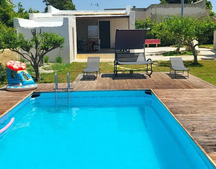 Villa per 3 persone, con piscina e giardino nonché panorama - 1