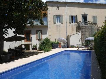 Chambre d’hôte pour 2 personnes, avec piscine et jardin à Causses-et-Veyran
