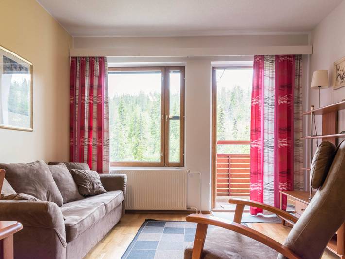 Ferienwohnung für 4 Personen, mit Balkon und Sauna