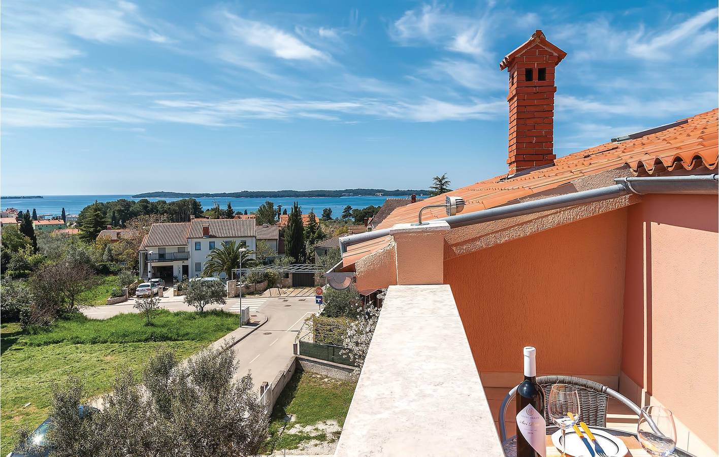 Ganze Ferienwohnung, Ferienwohnung für 4 Personen mit Terrasse in Fazana, Südküste Istrien