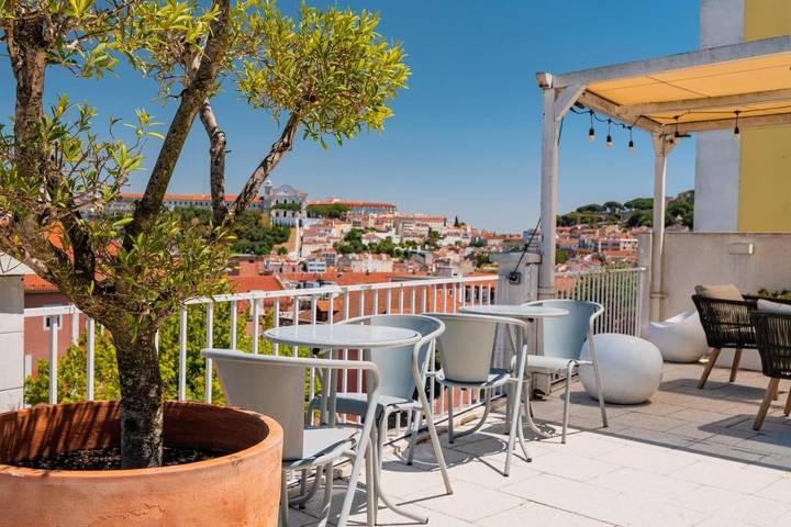 Pousada para 2 pessoas, com terraço em Lisboa