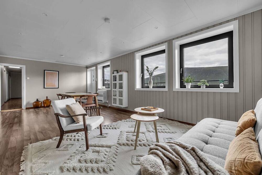 Ganze Wohnung, Northstay - City Center Terrace w/Mtn View in Tromsø