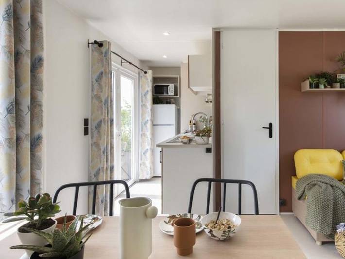 Camping Nature L'Airial - Mobilhome 4 personnes - Cottage Premium 2 chambres 4 pers in Soustons, Côte d’Argent