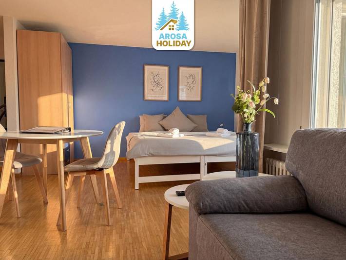 Ferienwohnung für 2 Personen, mit Balkon in Arosa