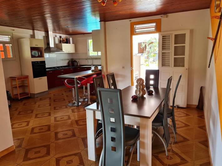 Location de vacances pour 8 personnes, avec jardin ainsi que vue et piscine, animaux acceptés à Le François - 3