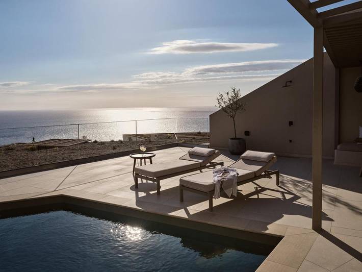 Villa pour 3 personnes, avec piscine ainsi que vue et terrasse, animaux acceptés à Zante - 2