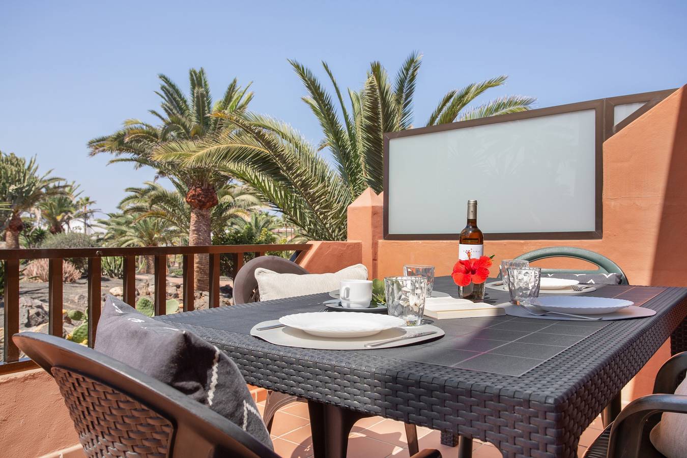 Ferienhaus 'Oasis Royal E204' mit Gemeinschaftspool, gemeinsamer Terrasse und Wi-Fi in Corralejo, La Oliva