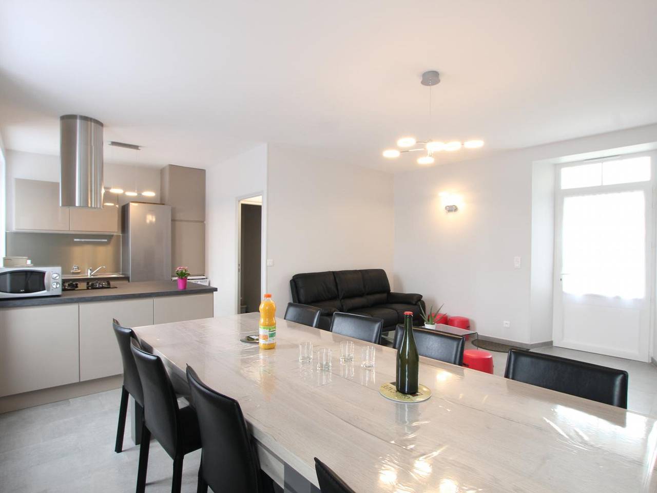 Familienfreundliches Ferienhaus im Cotentin: Kamin, Garten, nahe Strände, Wlan, Haustiere erlaubt in Baudreville, La Haye (Manche)