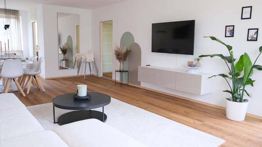 Ferienwohnung für 8 Personen, mit Balkon und Ausblick in Günzburg - 4