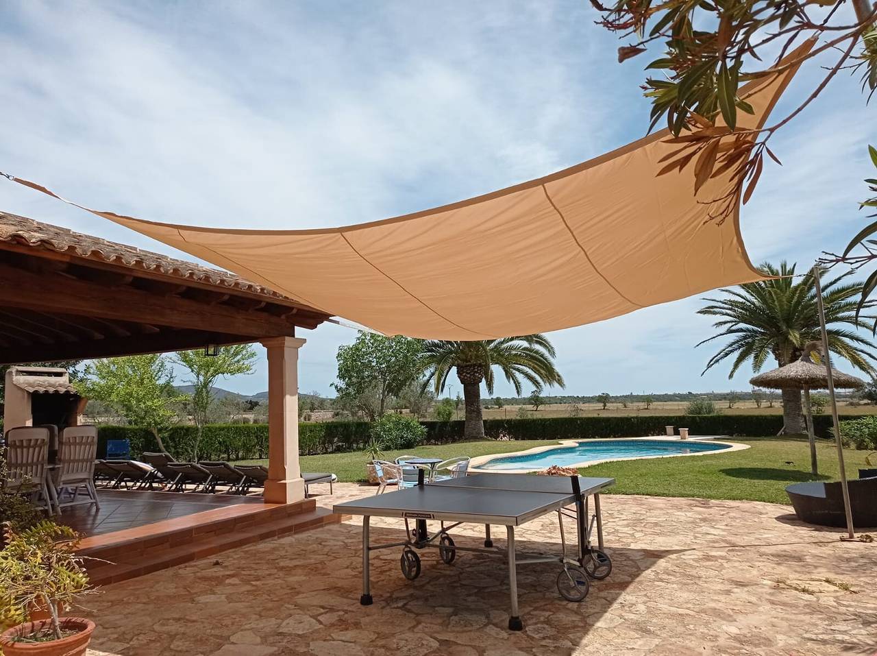 Maison de vacances « Es Rafal Nou » avec piscine privée, Wi-Fi et climatisation in Es Llombards, Santanyí