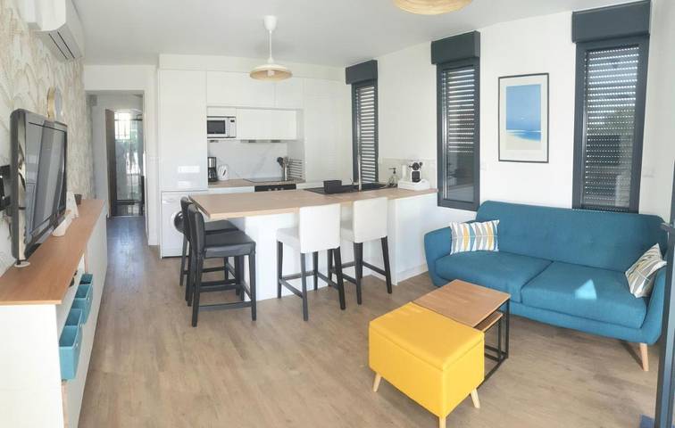 Appartement de vacances pour 5 personnes, avec Terrasse et Vue