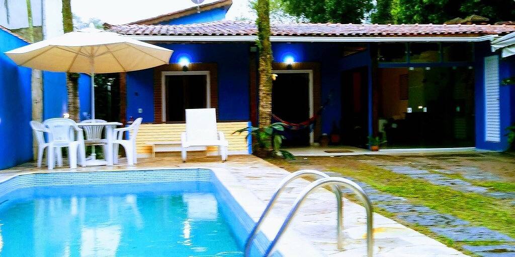 Haus an der Nordküste Boraceia Beach (Saison und Wochenenden) in São Sebastião, Região Metropolitana do Vale do Paraíba e Litoral Norte