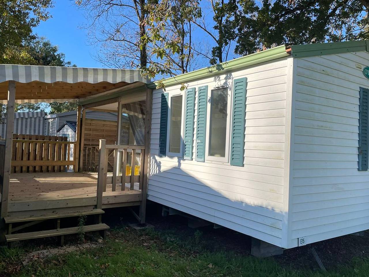 Mobil-home 29m², 2 chambres, terrasse, jardin in Saint-Pierre-d'Oléron, Côte de Beauté