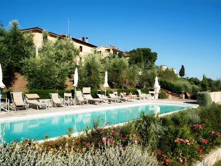 Agriturismo per 4 persone, con Balcone e Giardino a San Gimignano