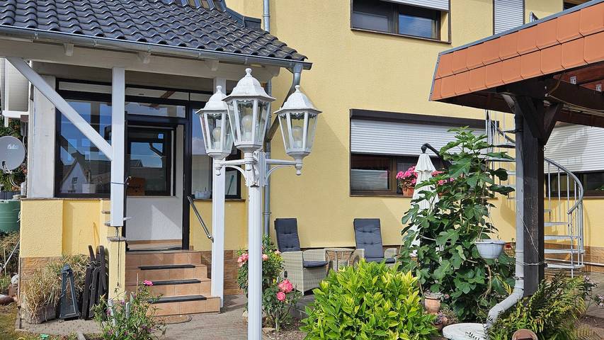 Ferienwohnung für 6 Personen, mit Garten in Saale-Unstrut