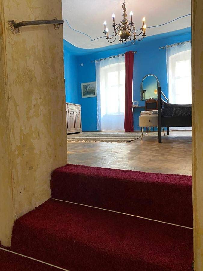 Apartament wakacyjny dla 2 osób, z widok i taras w Sybin