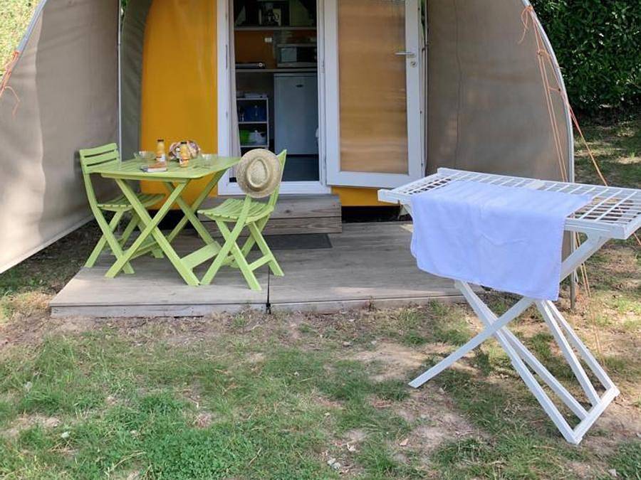 Camping L'Etang du Pays Blanc - Alojamiento 2 personas - Mini Coco Dulce (sin instalaciones sanitarias) in Guérande, Côte de Jade