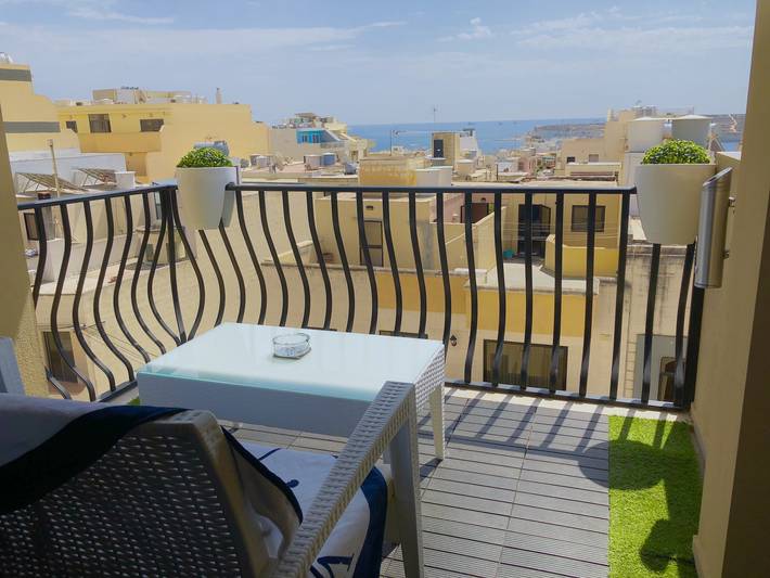 Appartement de vacances pour 6 personnes, avec balcon et vue sur l’océan
