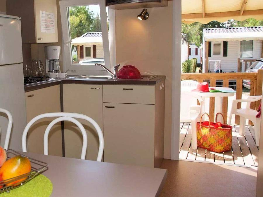 Camping Tikayan La Célestine - Mobilhome 4 personnes - Idaho Standard 3 Pièces 4 Personnes Climatisé in Alpes-de-Haute-Provence