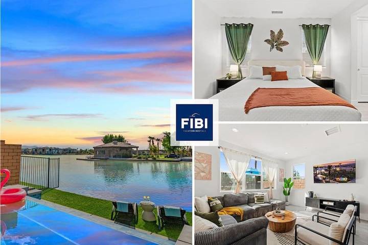 Ferienhaus für 14 Personen, mit Pool und Ausblick sowie Garten und Seeblick, mit Haustier - 1