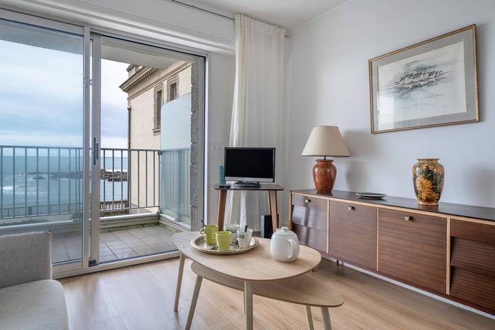 Appartement de vacances pour 2 personnes, avec Vue sur l’océan et Balcon à Le Croisic
