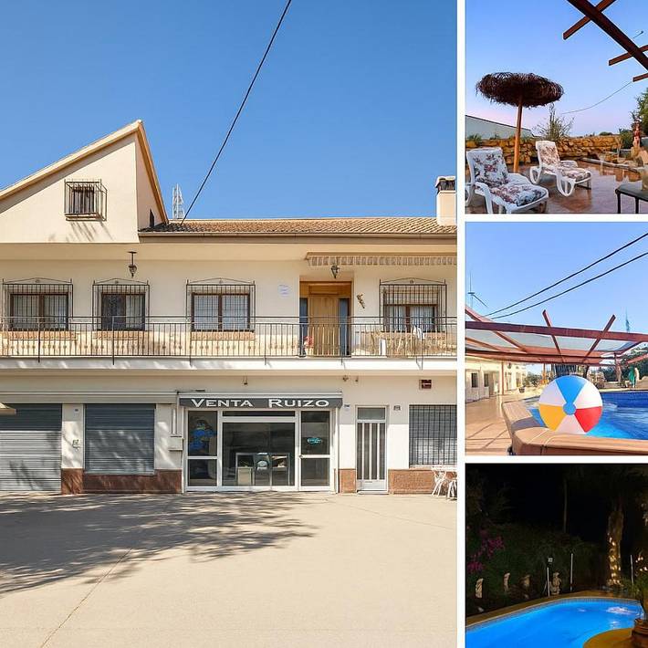 Casa de vacaciones para 22 personas, con vistas además de jardín y piscina - 1