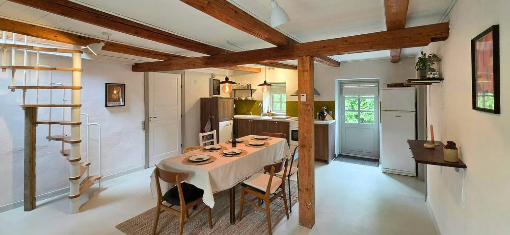 Ferienwohnung für 6 Personen, mit Terrasse in Tranekær