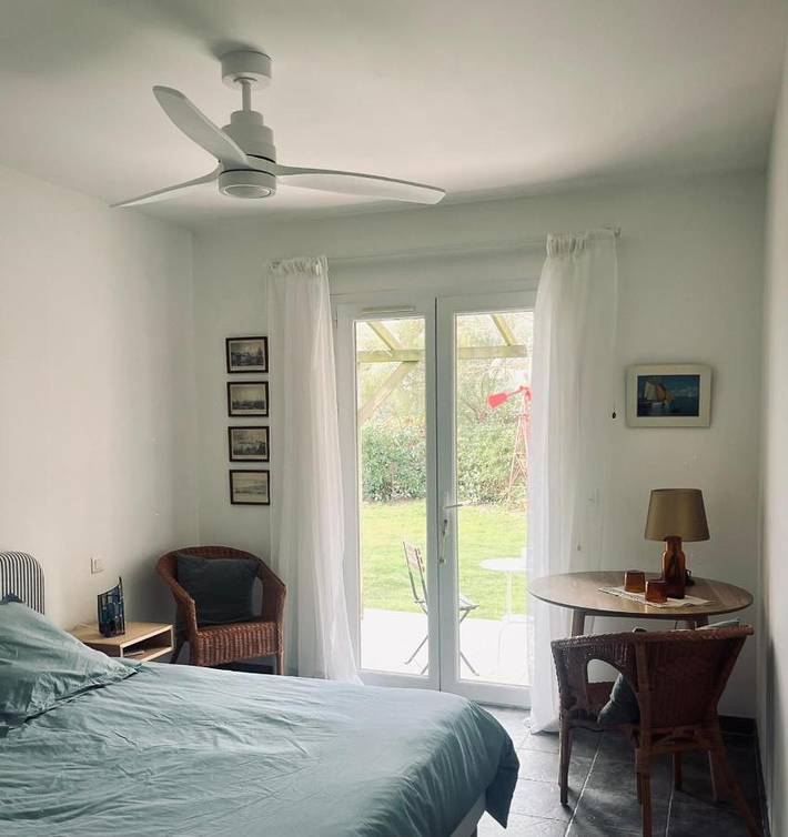 Chambre d’hôte pour 2 personnes, avec terrasse ainsi que jardin et vue à Le Pradet - 4